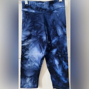 Margarita-Brand Blue Tie-Dye Leggings